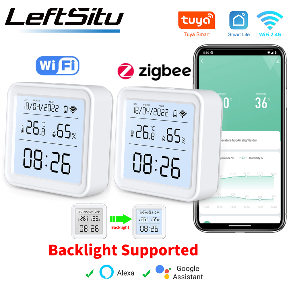 Digital Hygrometer Probe - Tuya Zigbee WiFi czujnik temperatury i