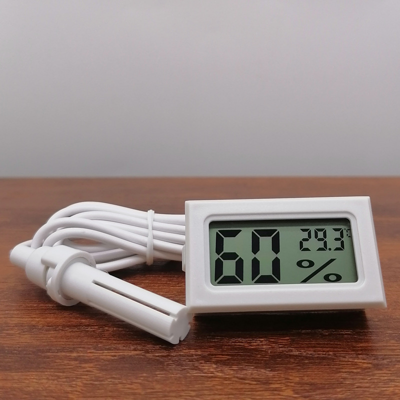 Digital Hygrometer Probe - 10 szt. Wbudowany miernik temperatury i