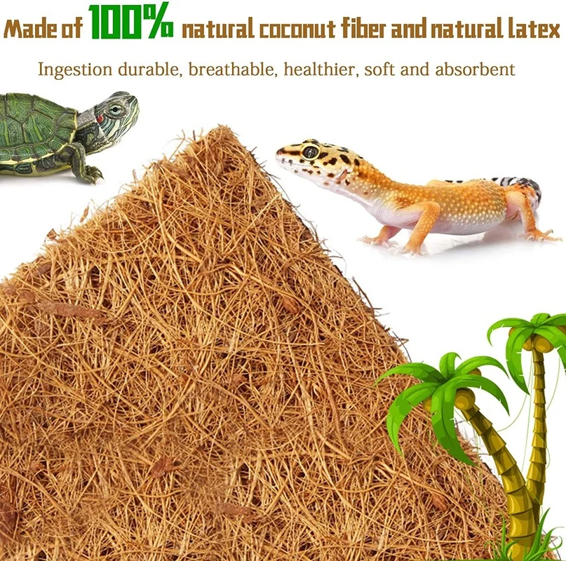 Dywanik dla gadów z naturalneg – Substrate Coconut Fiber recenzja i cena