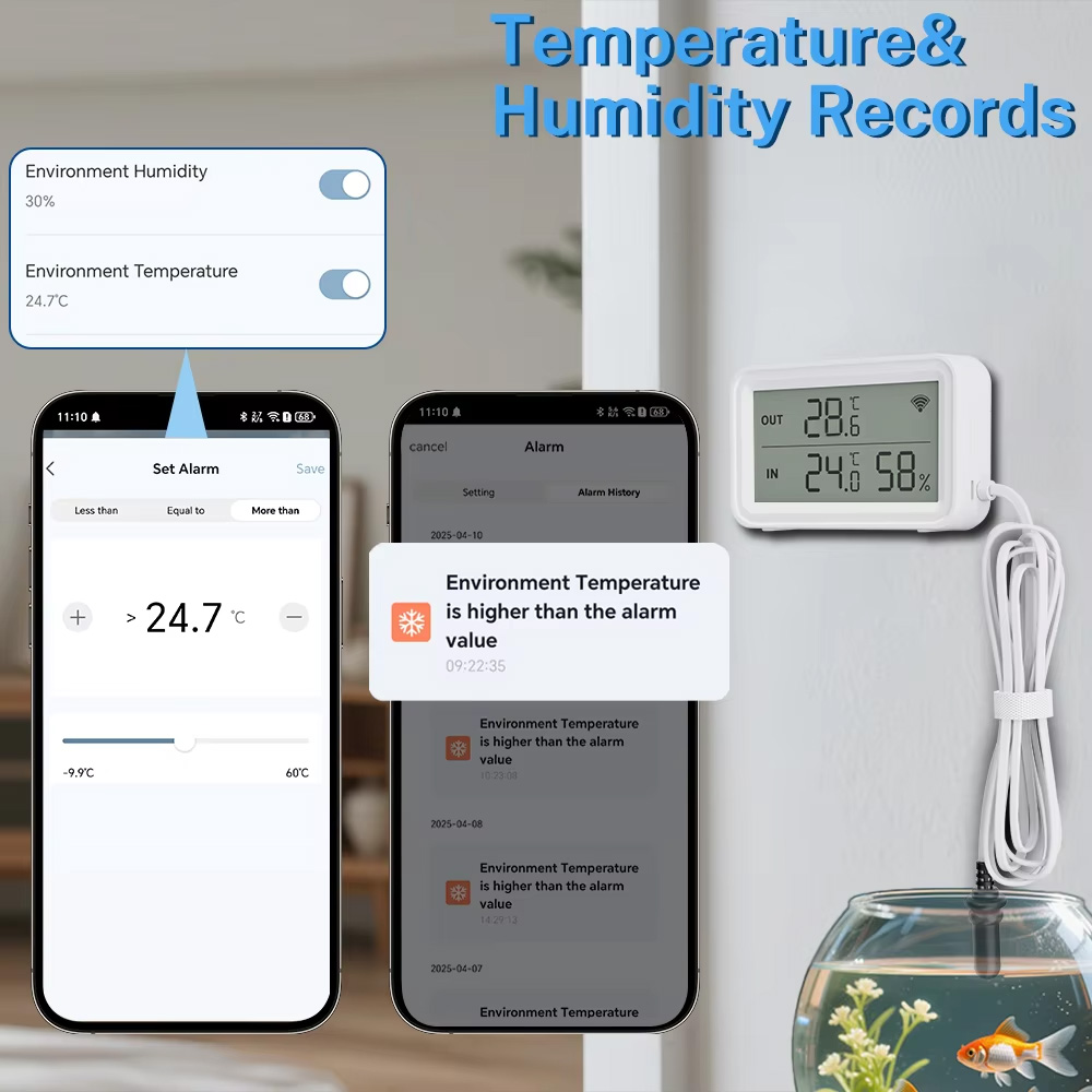 Zewnętrzny wodoodporny czujnik – Digital Hygrometer Probe recenzja i cena