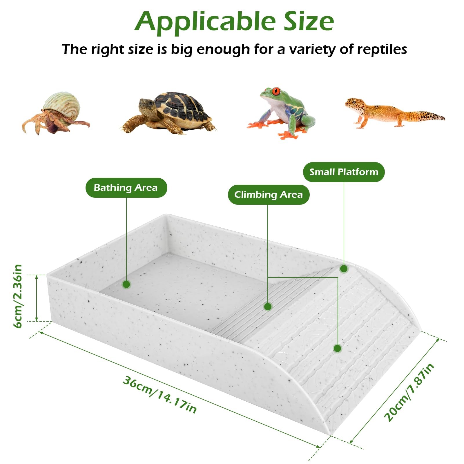 Antypoślizgowe miska do kąpiel – Water Dish Reptile recenzja i cena