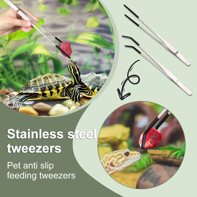 Zestaw 2 szt. pęset ze stali n – Feeding Tong Stainless recenzja i cena