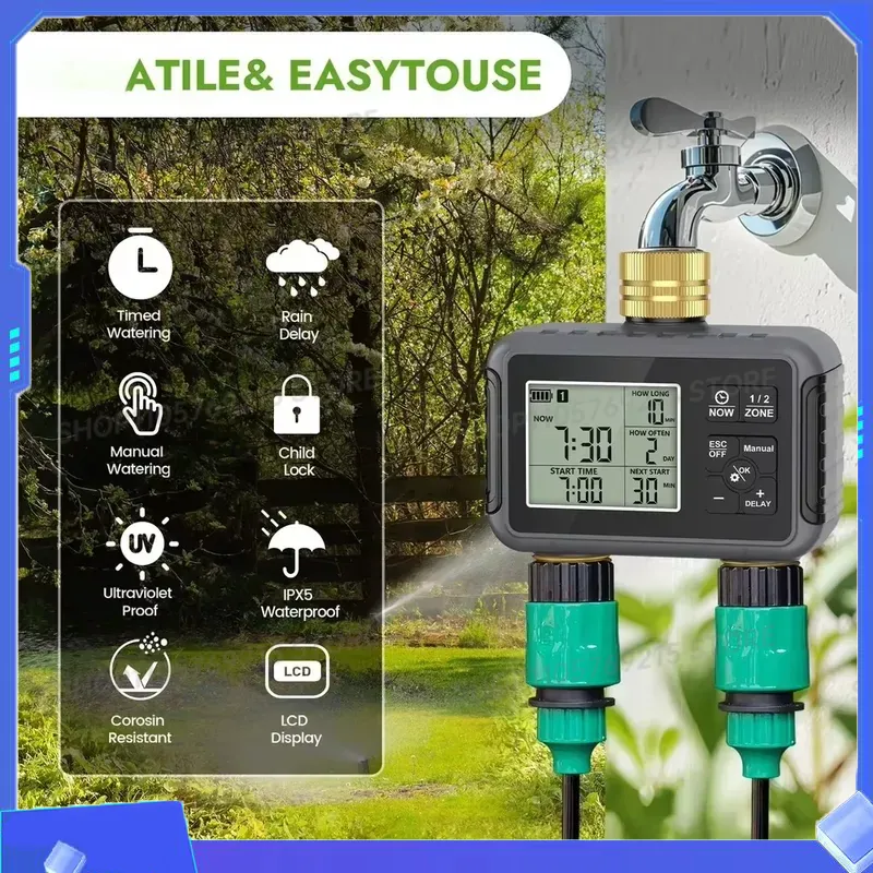 Inteligentny sterownik nawadni – Timer Dual Outlet recenzja i cena