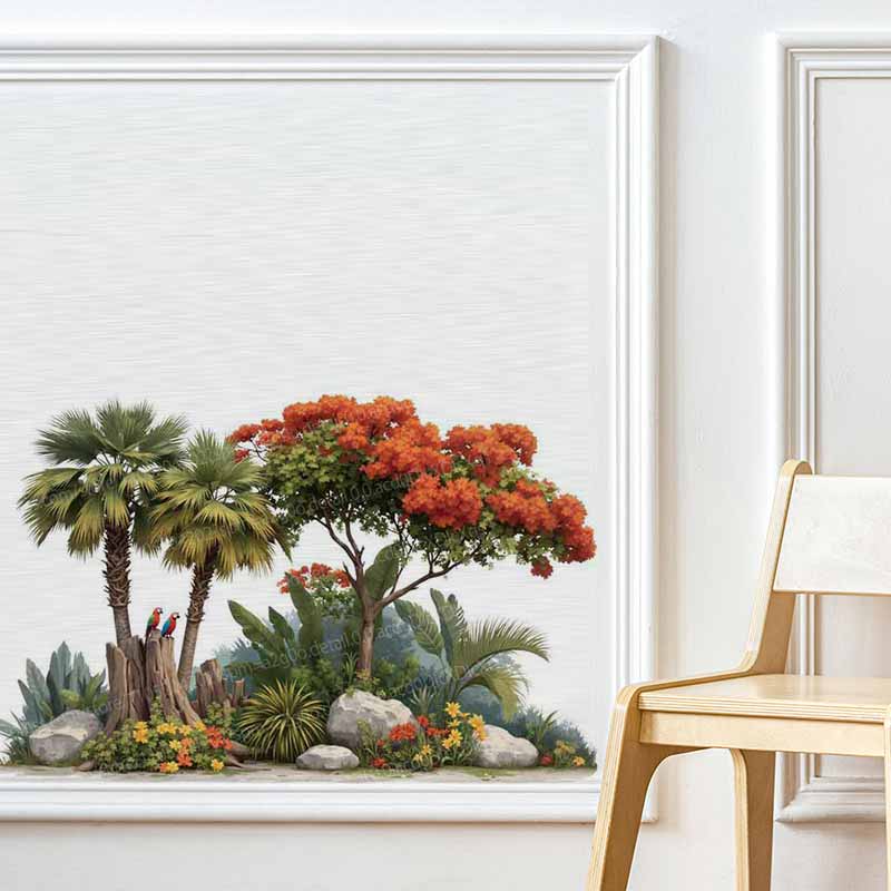 Naklejki ścienne z motywem tro – Pvc Panel Background recenzja i cena